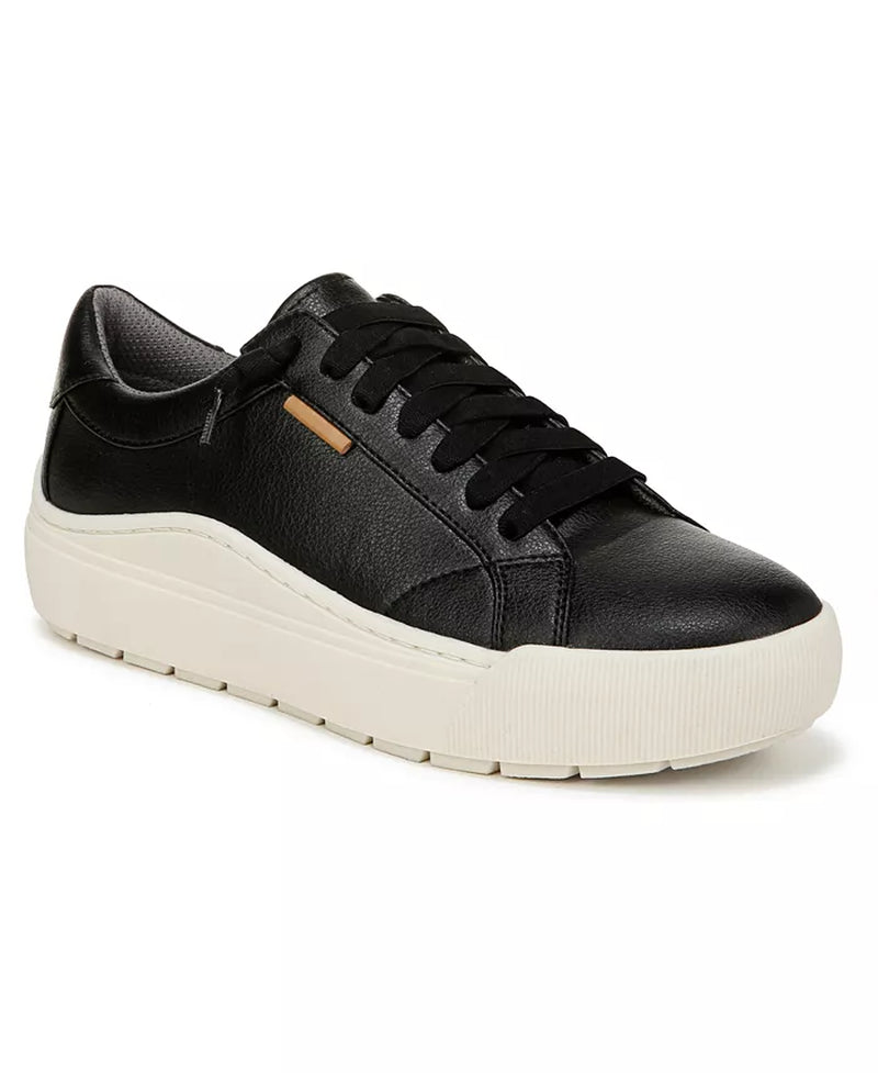 Women'S Time off Go Closed round Toe Lace up Platform Sneakers