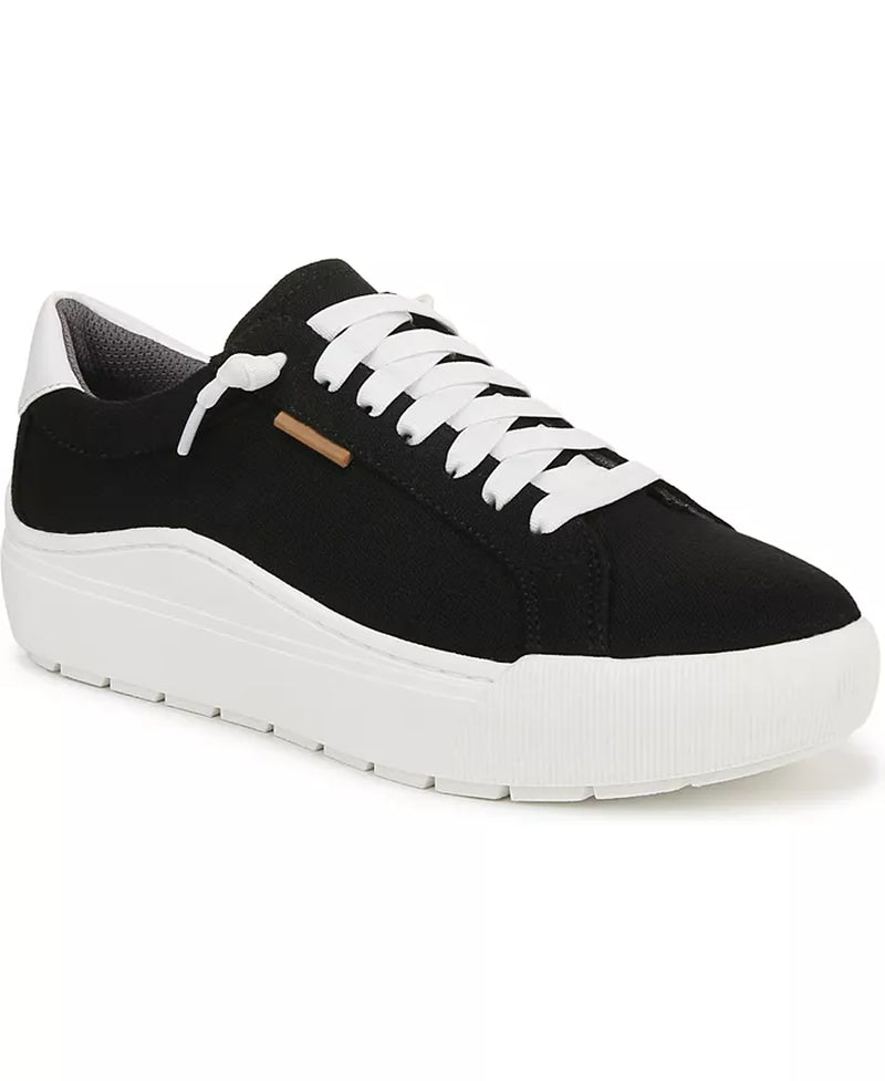 Women'S Time off Go Closed round Toe Lace up Platform Sneakers