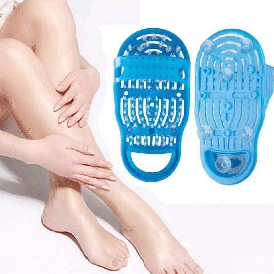 Simple Feet Cleaner, Feet Cleaning Brush, Foot Scrubber for Washer Shower Spa Massager Slippers