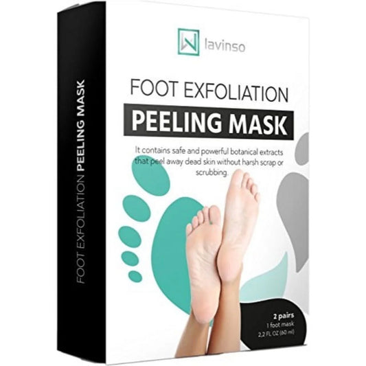 Foot Peel Mask for Dry Cracked Feet – 2 Pack Dead Skin Remover Foot Mask for Cracked Feet and Callus - Exfoliating Feet Peeling Mask for Soft Baby Feet, Original Scent