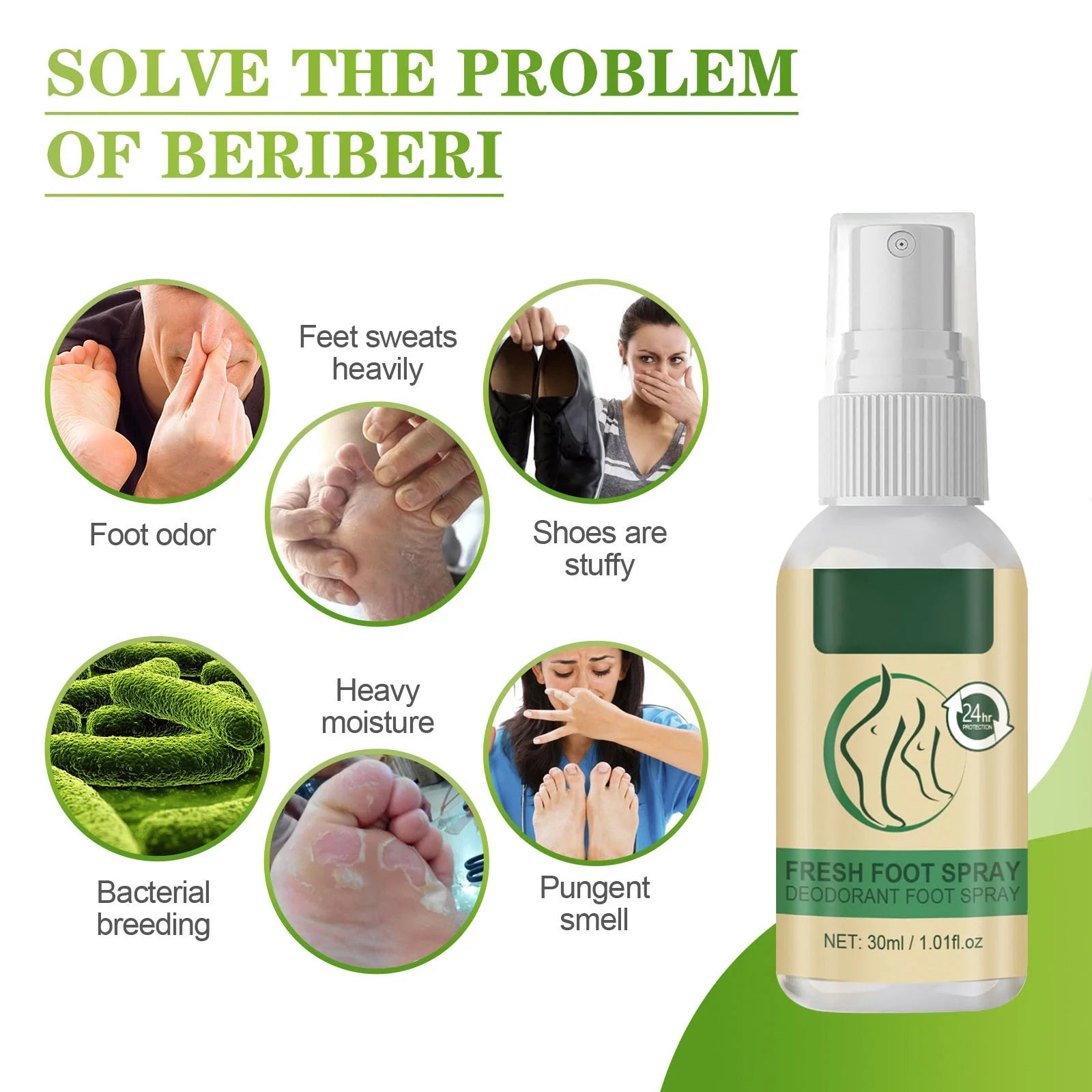 Athletes Foot Spray Athletes Foot Spray Toenail Feet Smelly Feet Itchy 20Ml Spray
